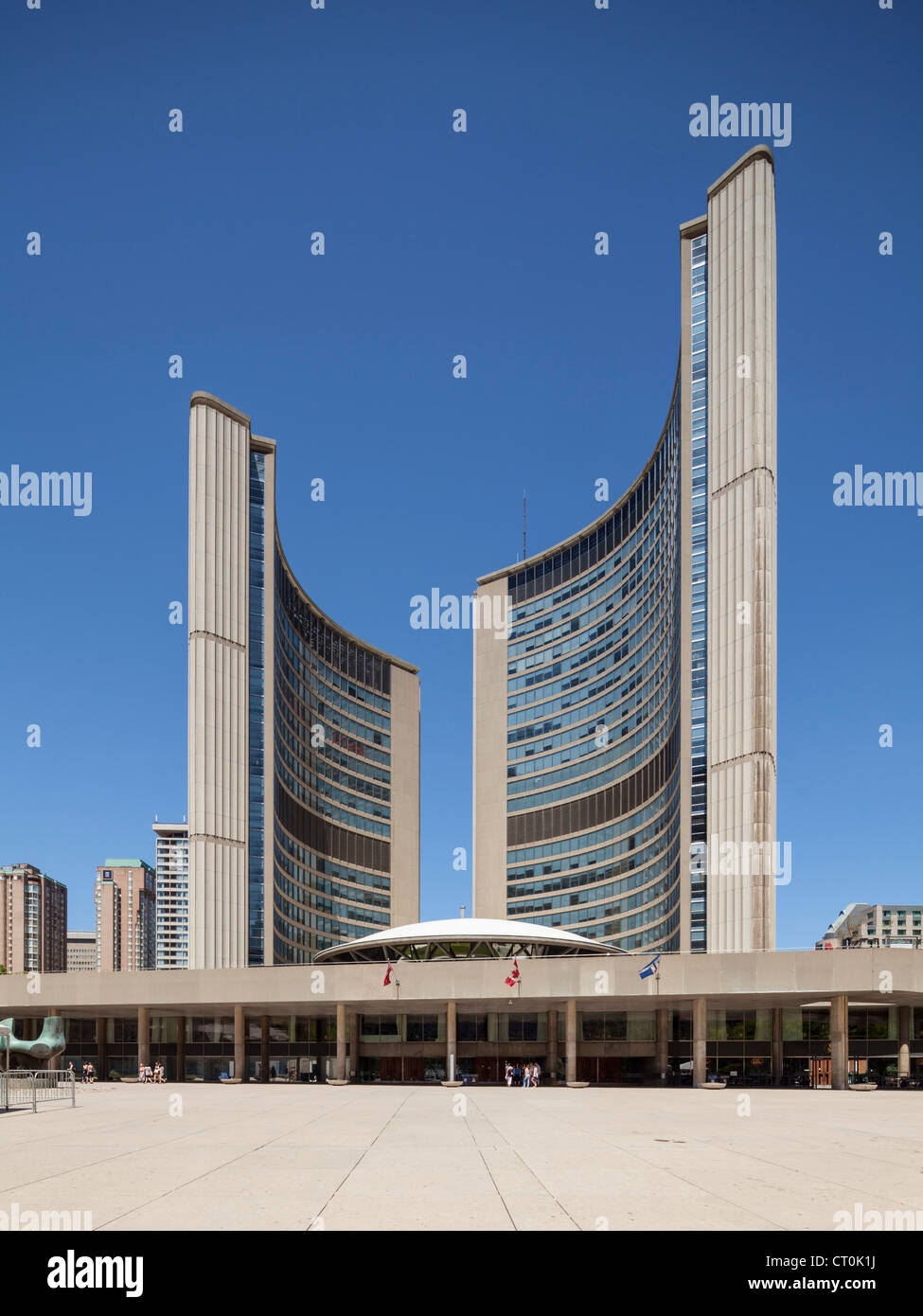 Toronto New City Hall Stock Photo
