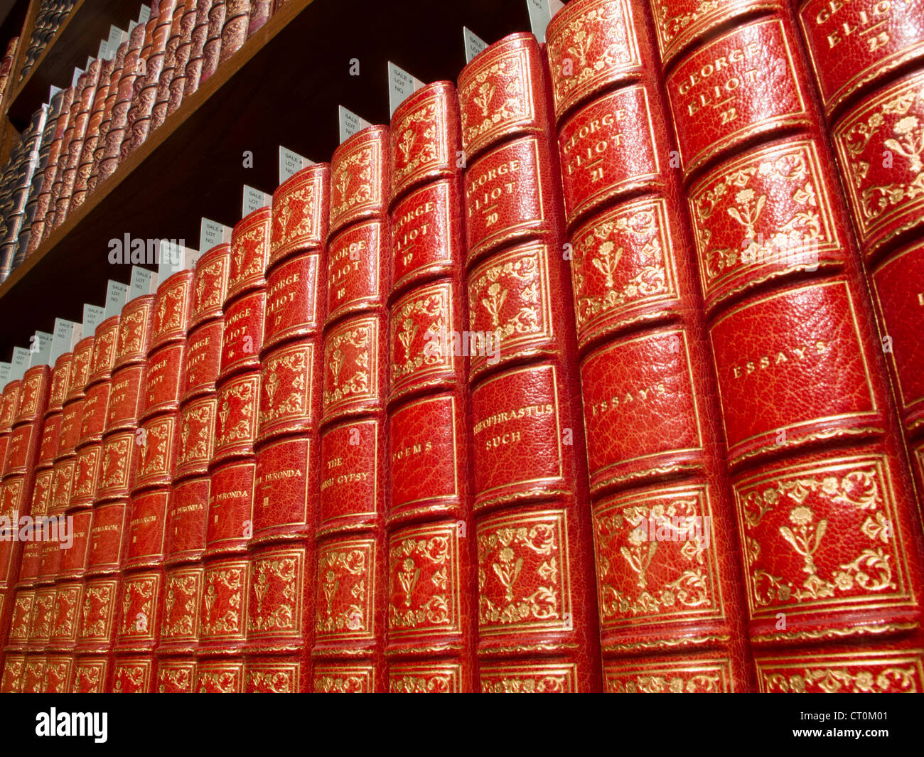 Leather bound books hires stock photography and images Alamy