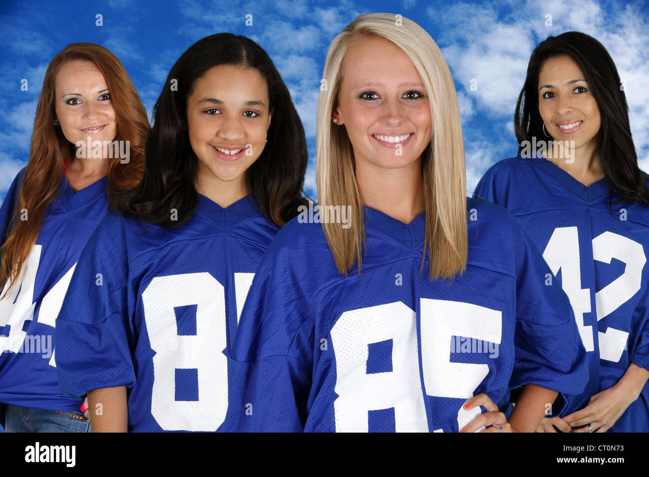 Football fans tailgating before a big game Stock Photo Alamy
