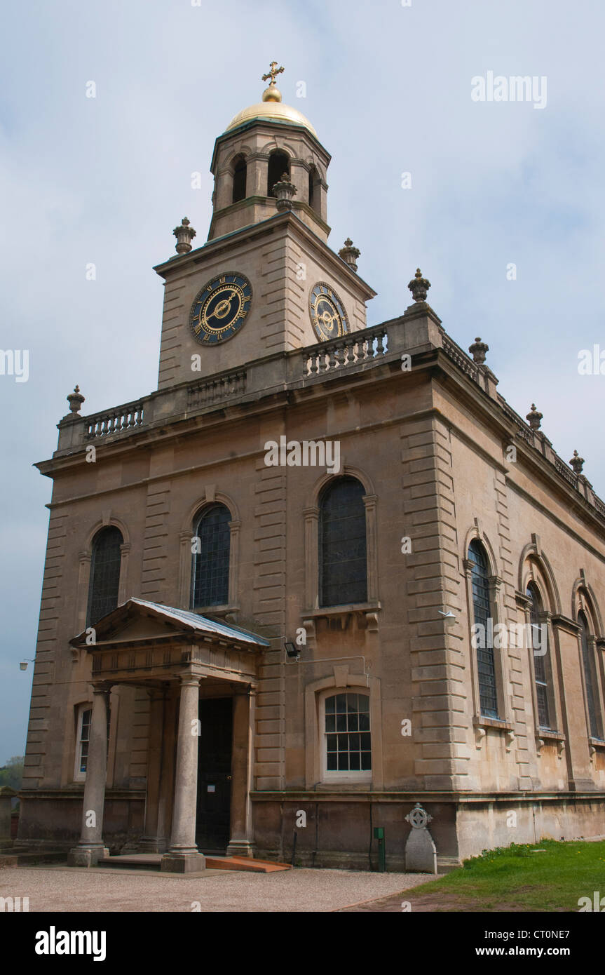 Great Witley parish church, renowned for its Italianate baroque