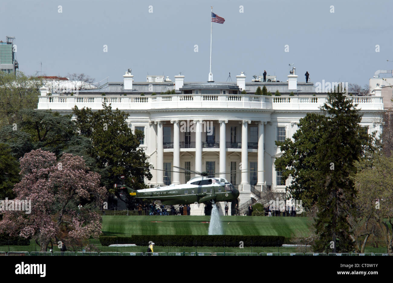 Washington DC, USA - The White House, the White House Stock Photo - Alamy