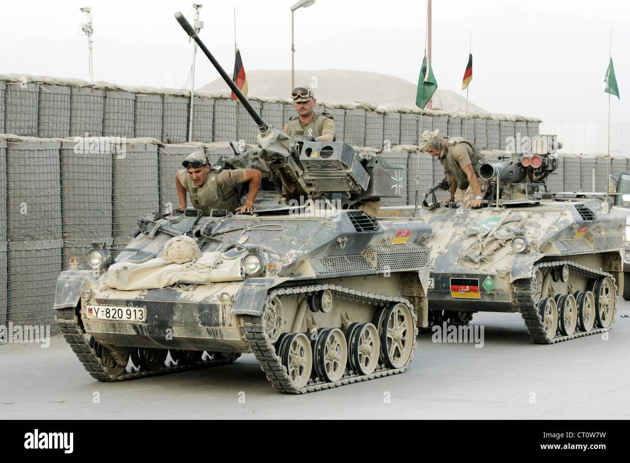 Security zone in Camp Warehouse, Kabul Stock Photo - Alamy