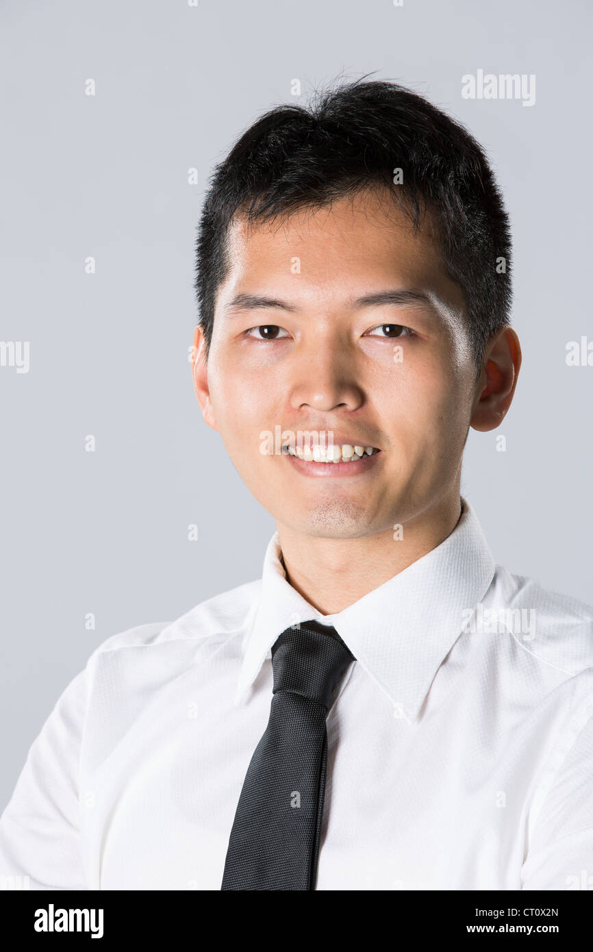 Young happy asian business hi-res stock photography and images - Alamy