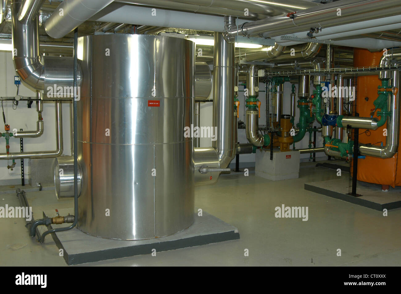 HOSPITAL BOILER ROOM Stock Photo Alamy