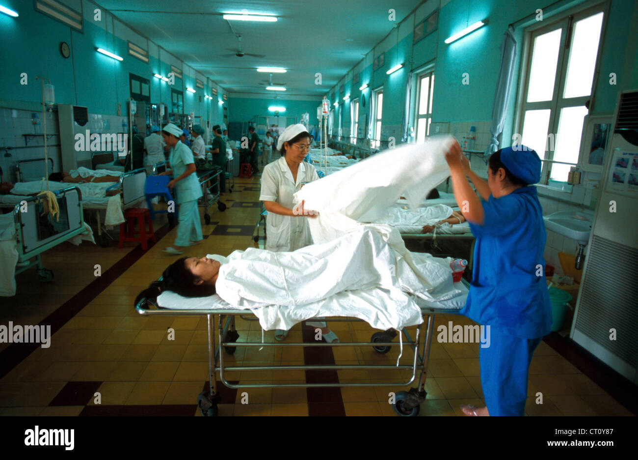 A HOSPITAL IN ASIA Stock Photo Alamy