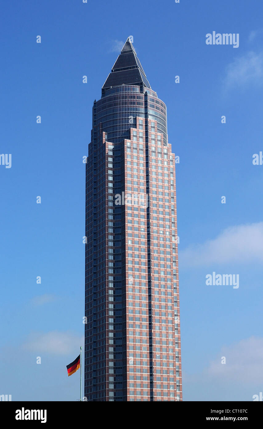 Fair Tower of Frankfurt / Main Stock Photo