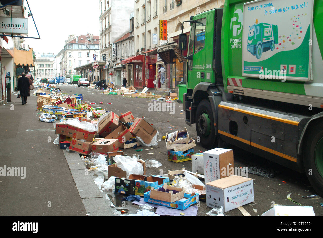 REFUSE COLLECTION Stock Photo Alamy