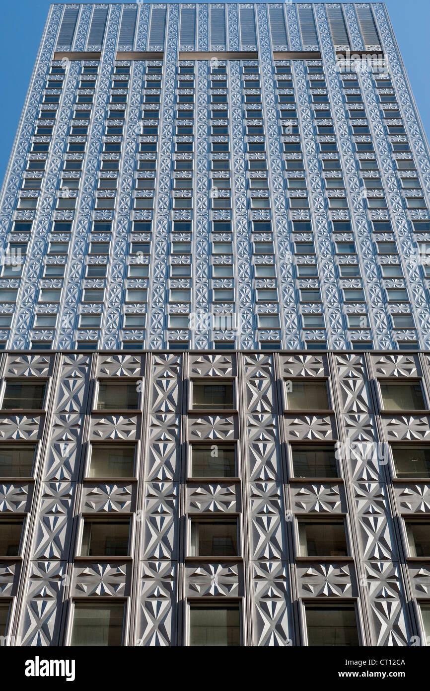 The Socony-Mobil building at 375 Lexington Avenue in Manhattan, New York City, USA. Stock Photo