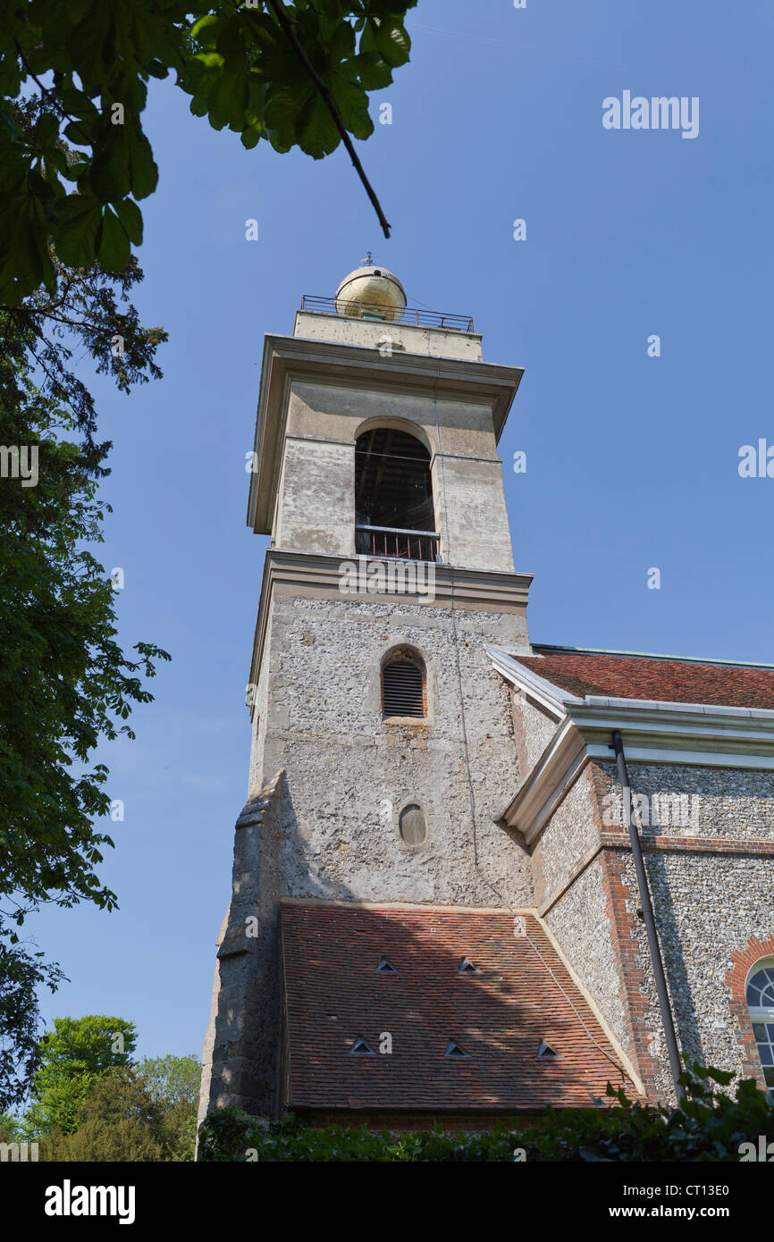 St lawrence church west wycombe hi-res stock photography and images - Alamy