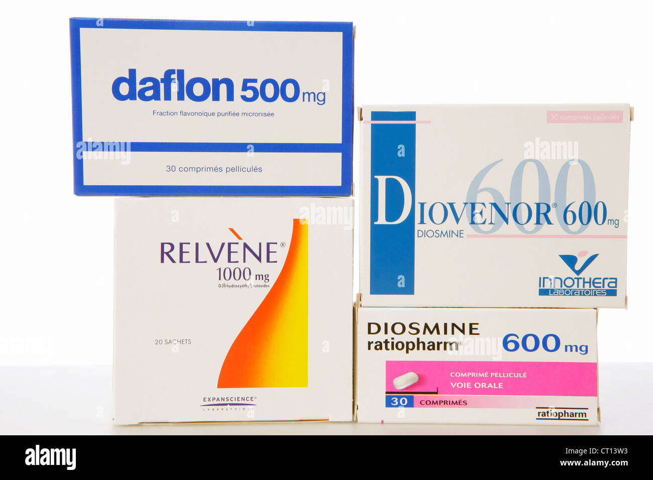 Daflon drug hi-res stock photography and images - Alamy