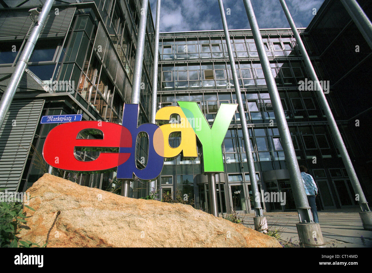 eBay headquarters in Europarc Dreilinden in Berlin Stock Photo Alamy