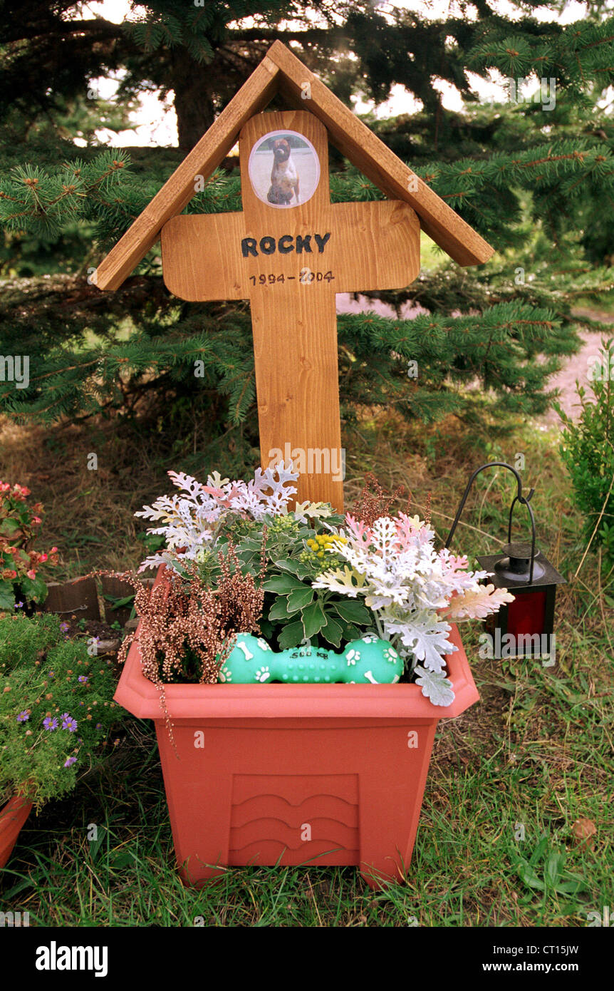 Grave of a dog hires stock photography and images Alamy