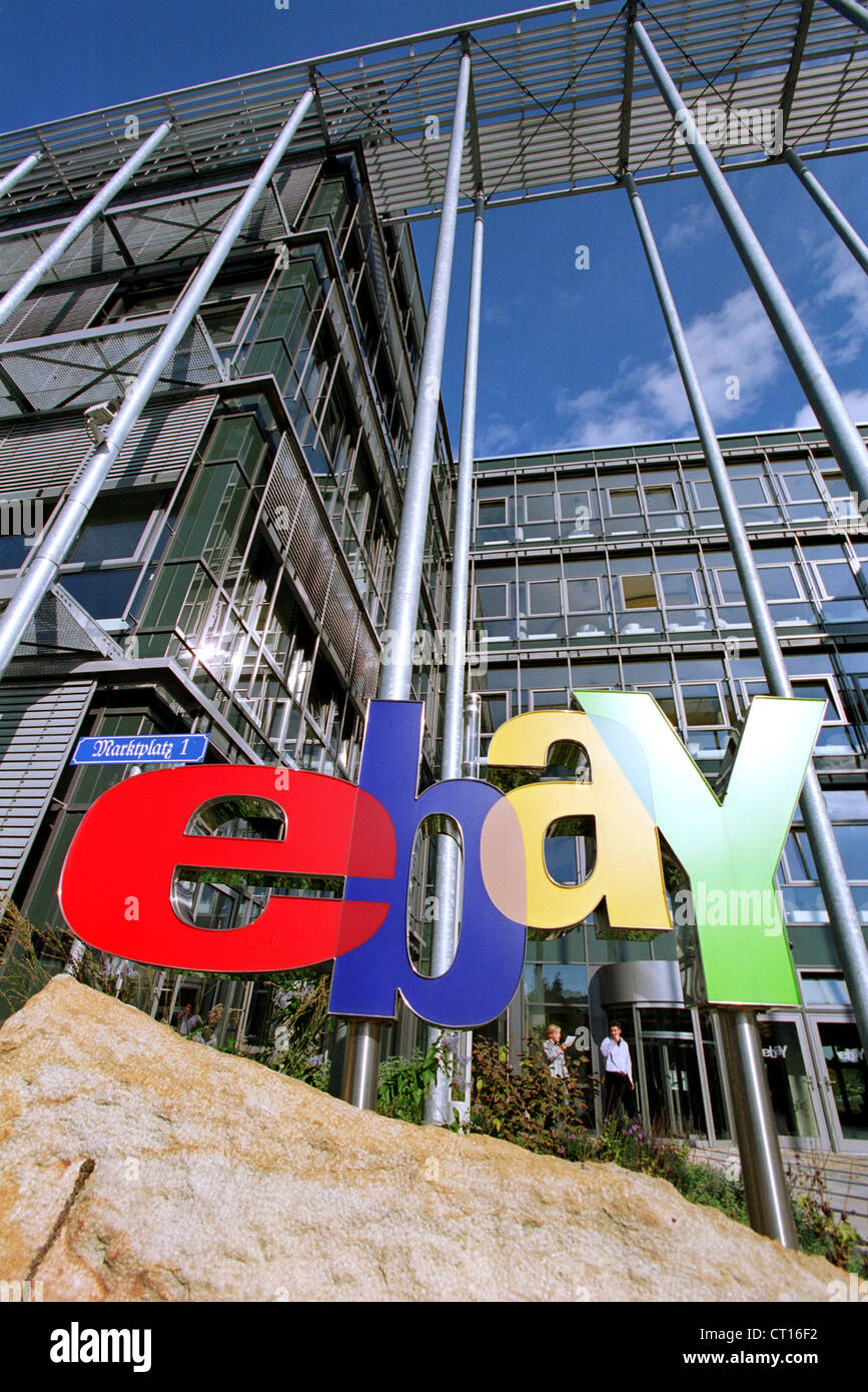 eBay headquarters in Europarc Dreilinden in Berlin Stock Photo Alamy