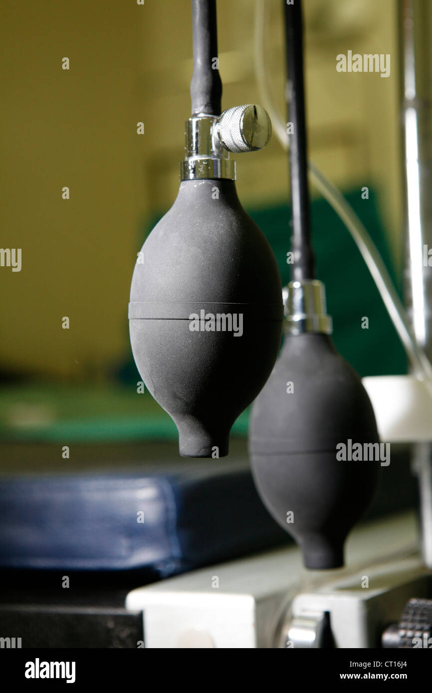 Blood pressure pump Stock Photo Alamy