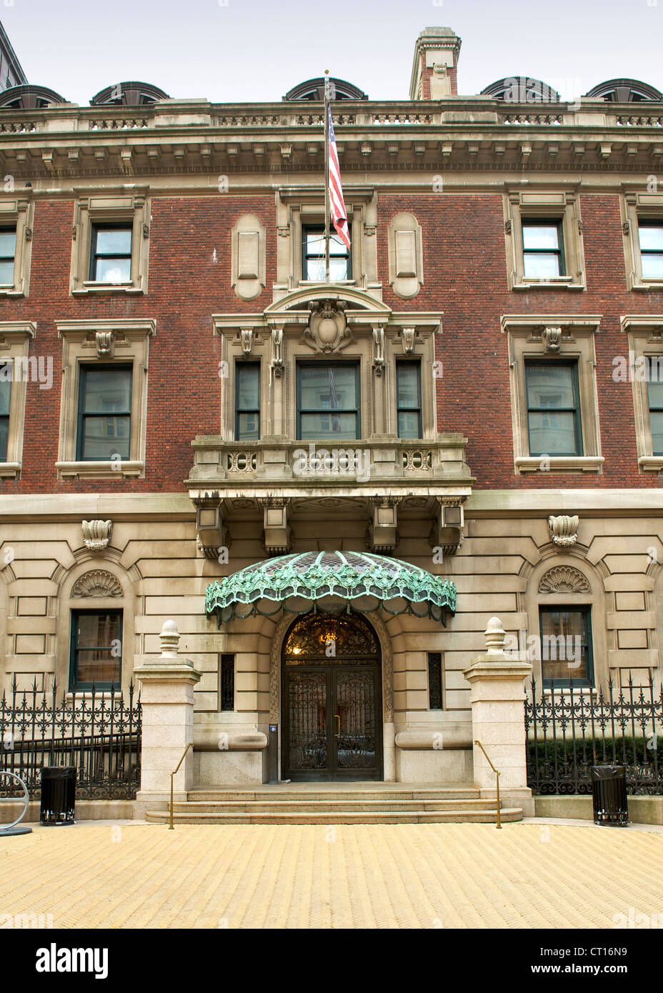 Andrew Carnegie Mansion / Cooper-Hewitt National Design Museum in Manhattan, New York, USA. Stock Photo