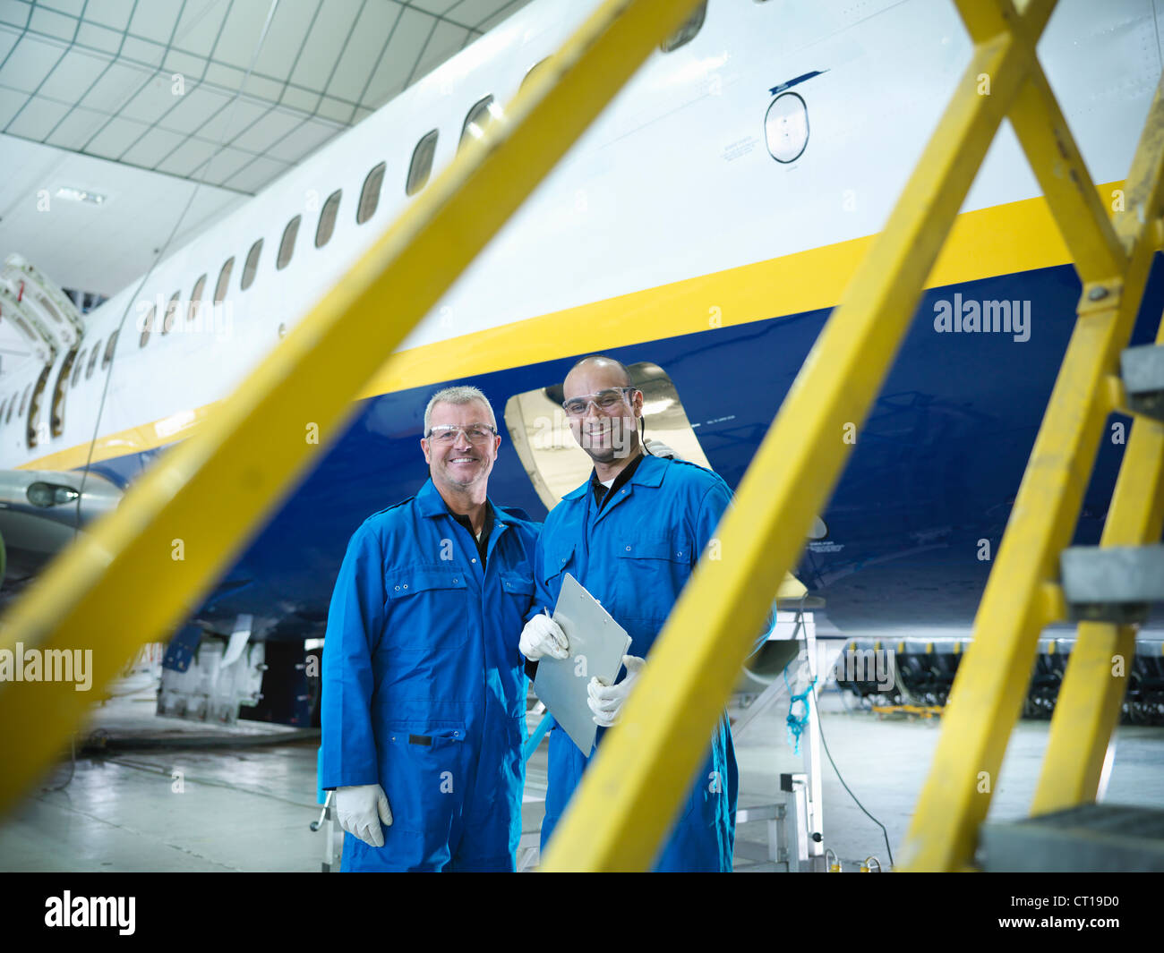 Hangar With Aircraft Stock Photos & Hangar With Aircraft Stock Images
