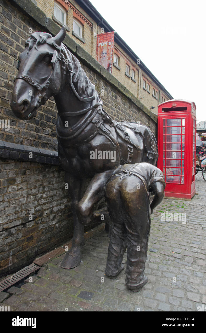 Man With Horse Statue Stock Photos & Man With Horse Statue Stock Images