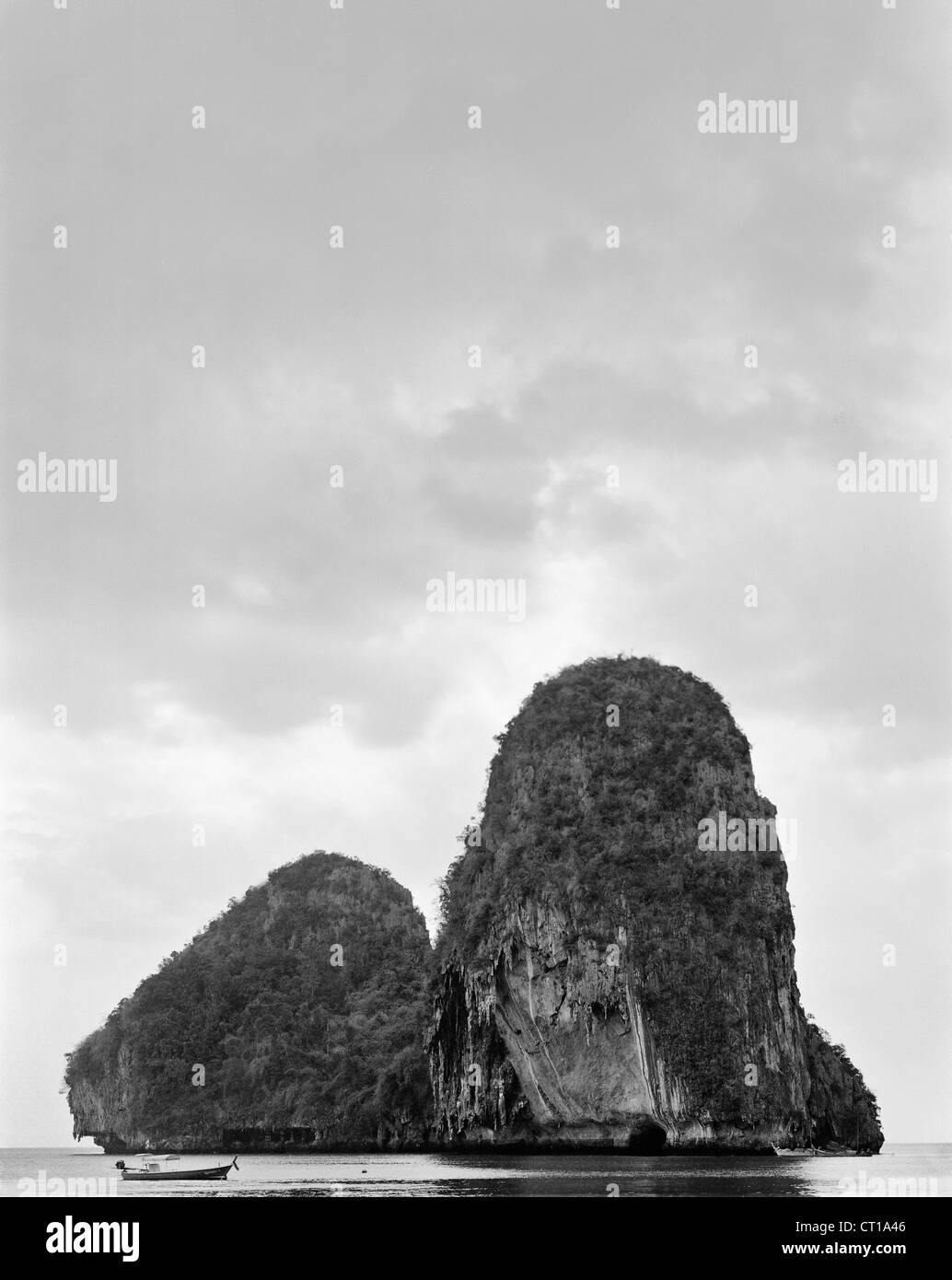 Island and lake Black and White Stock Photos & Images - Alamy
