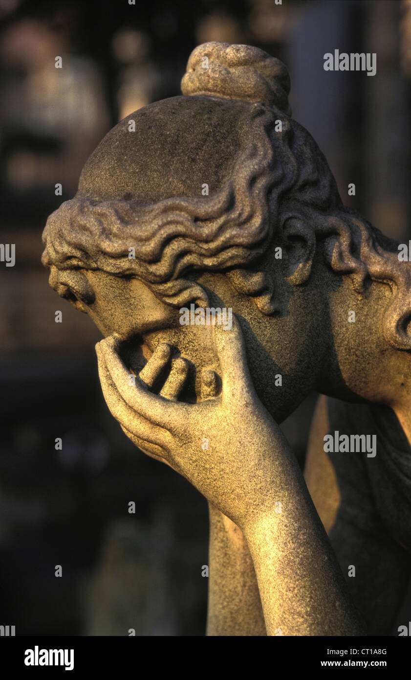 Female statue melancholy hires stock photography and images Alamy