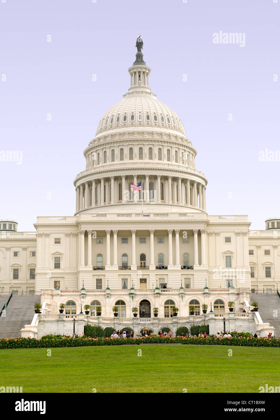 The Capitol building in Washington DC, USA. Stock Photo