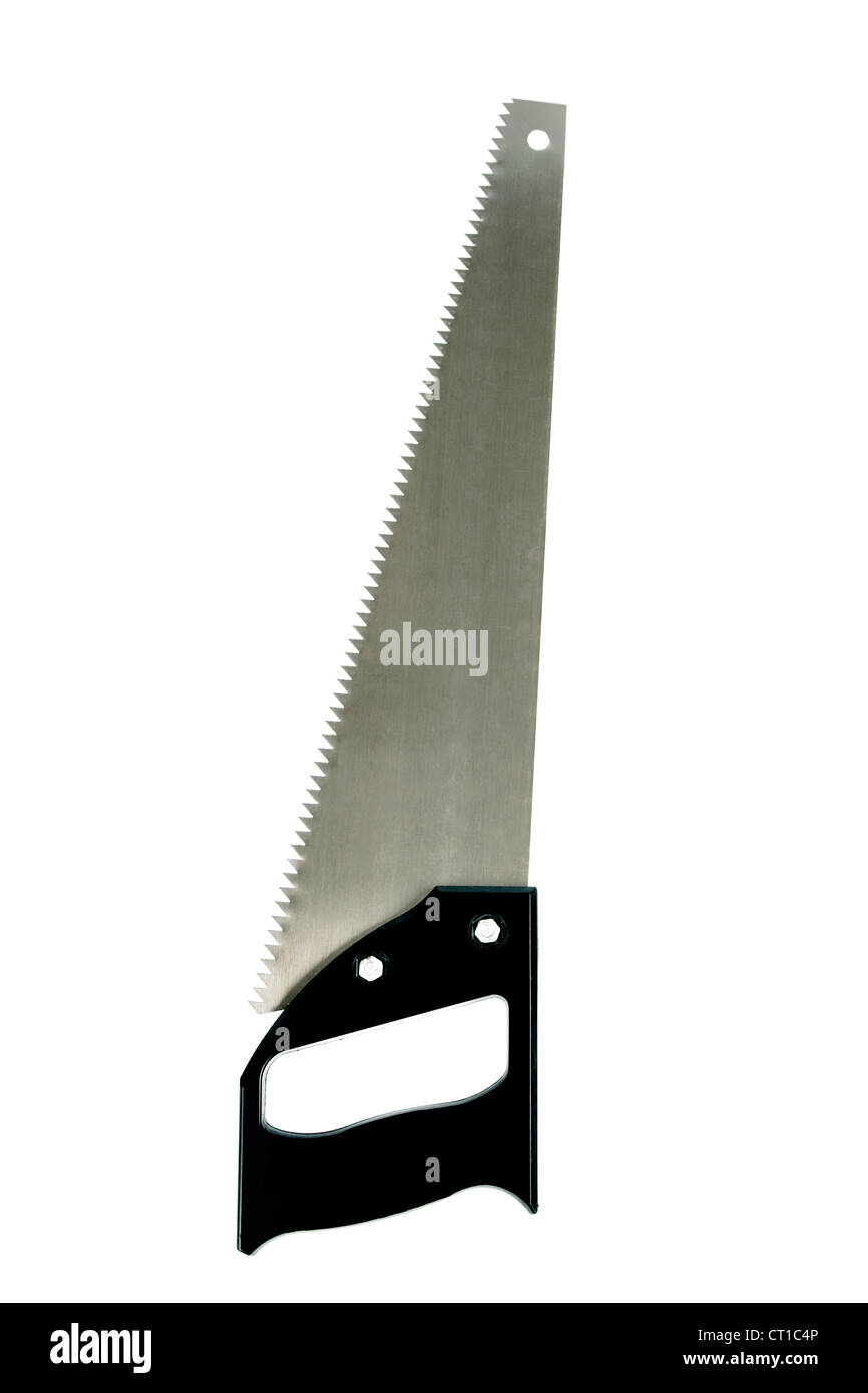handsaw isolate on white background Stock Photo