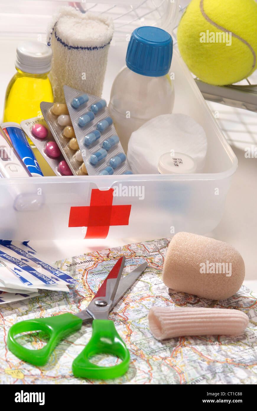 FIRST AID KIT Stock Photo Alamy