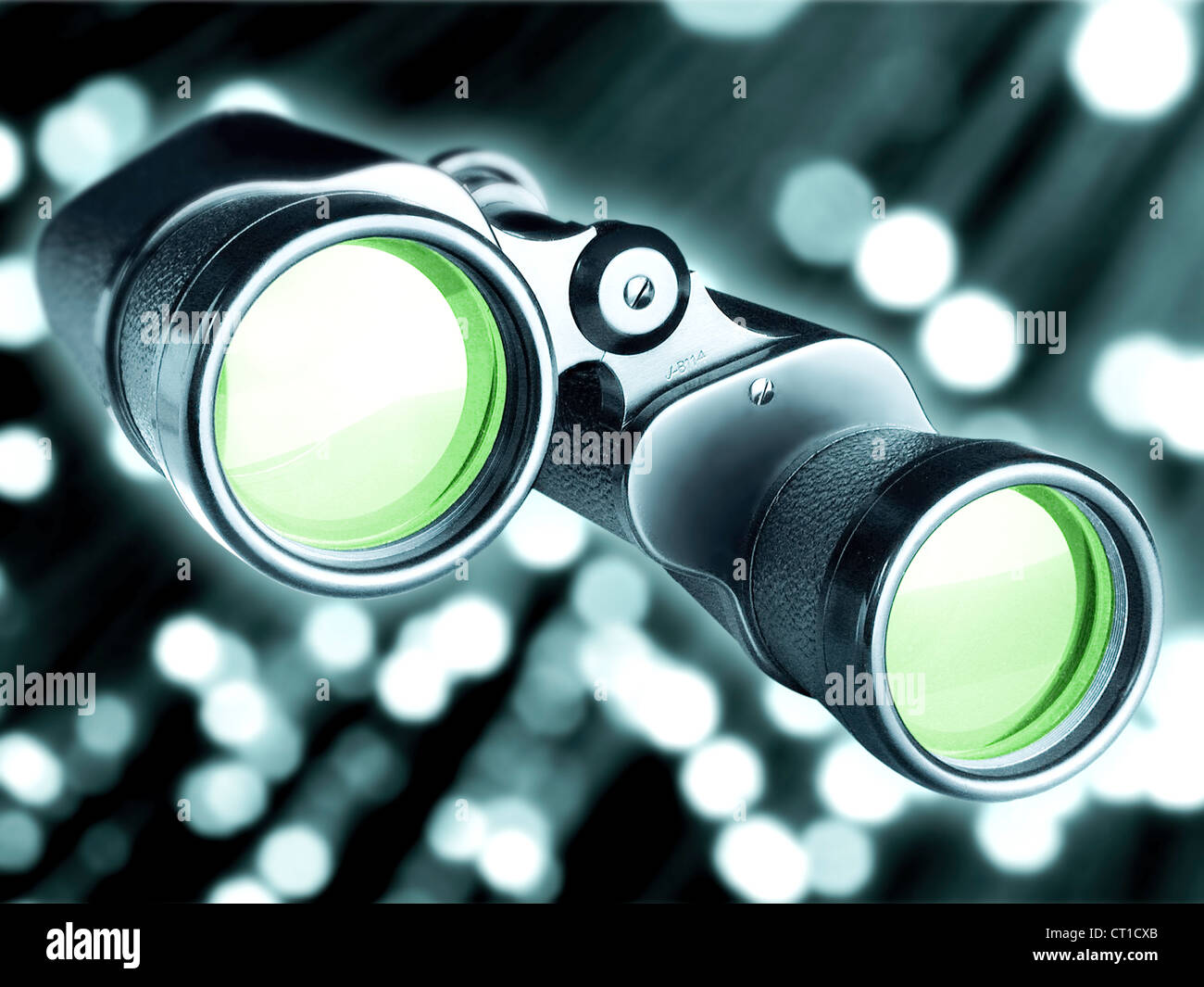 Binoculars Stock Photo