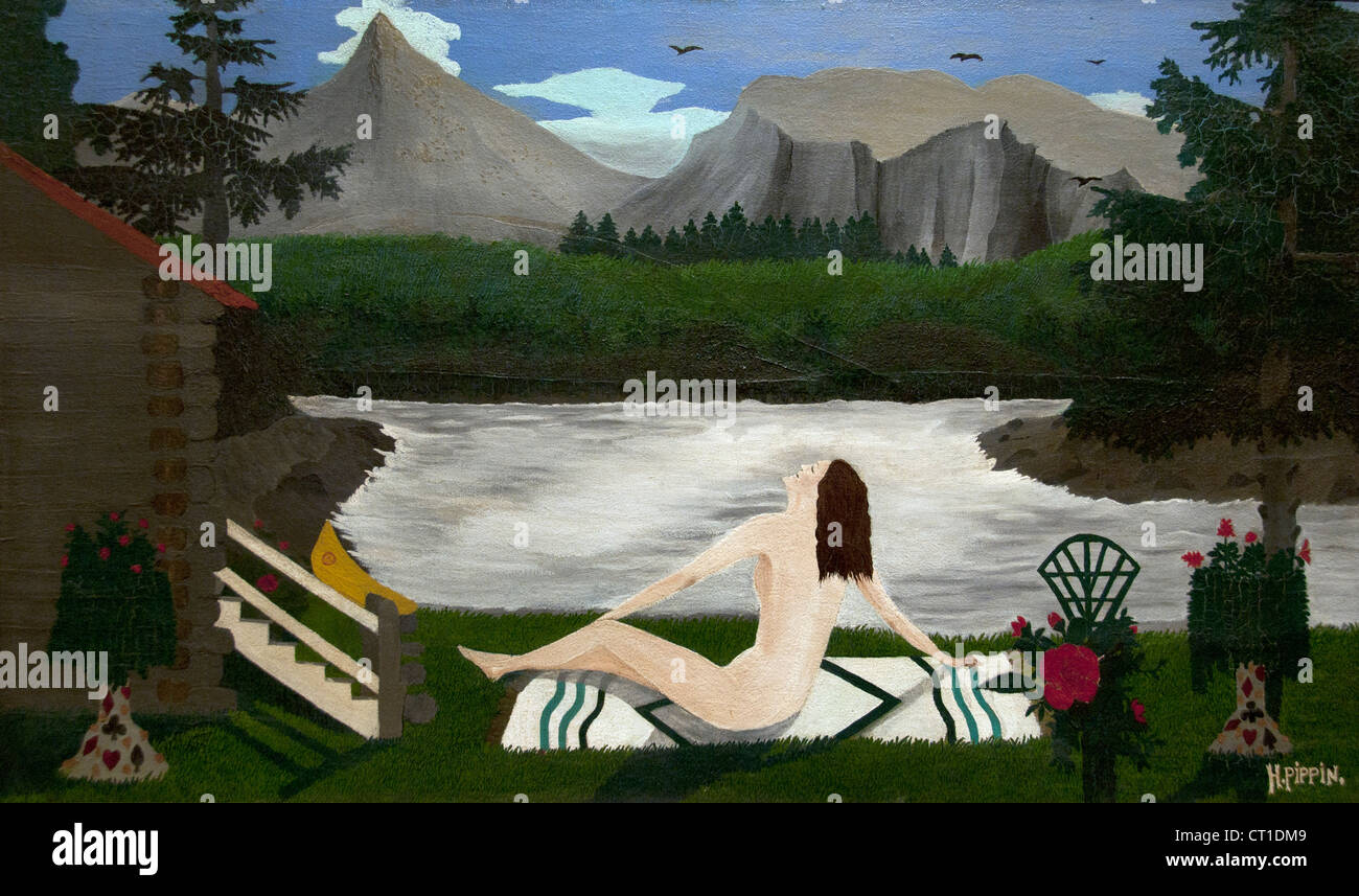 Lady of the Lake 1936 Horace Pippin American United States of America Stock Photo