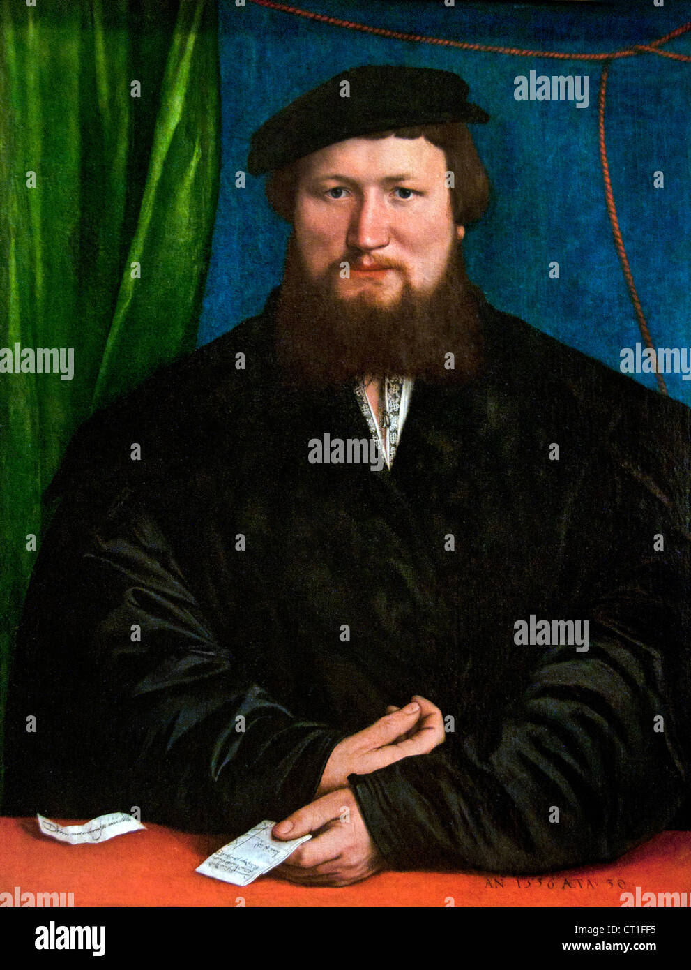 Derek Berck 1537 Hans Holbein the Younger German Germany Stock Photo