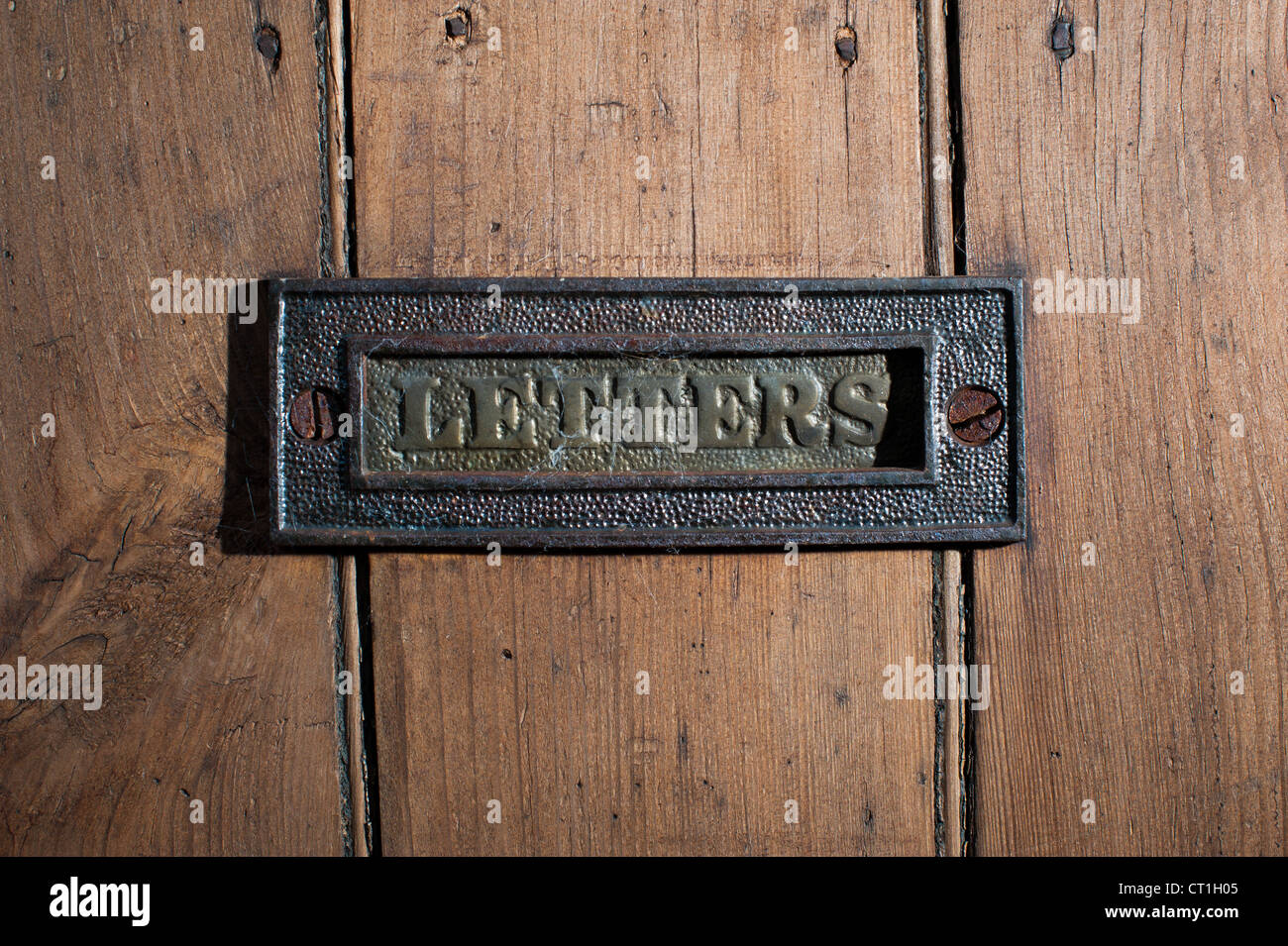 An old letterbox Stock Photo