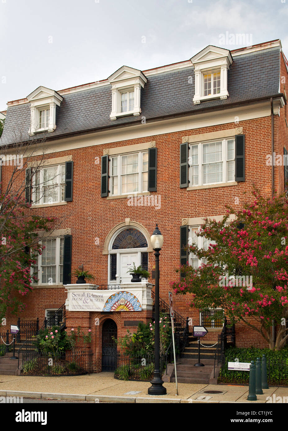 Sewall-Belmont House in Washington DC, USA. Stock Photo