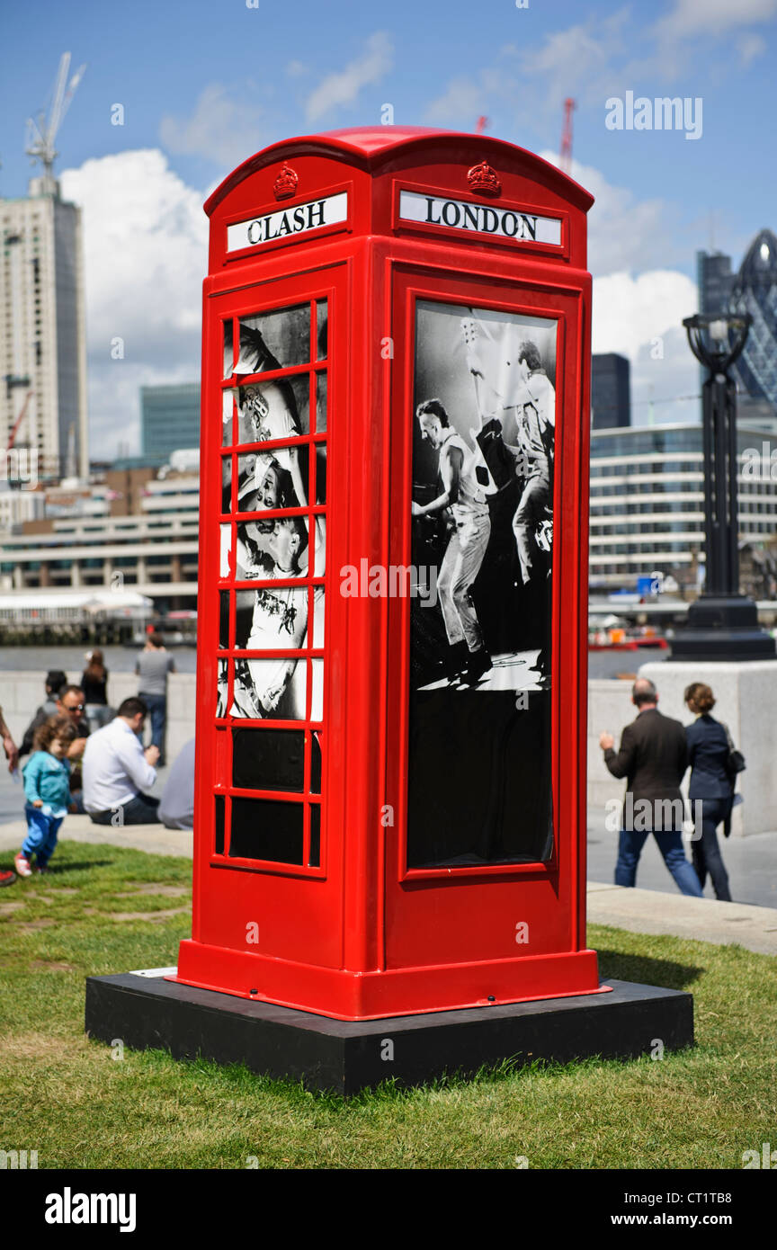 BT Artbox, 'London Calling' by Peter Anderson, London, England, UK