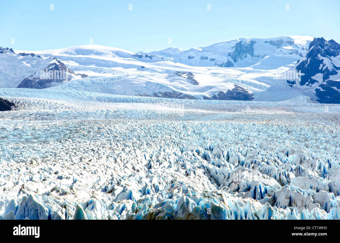 Perito Moreno glacier Calafate Patagonia Argentina South America Stock Photo