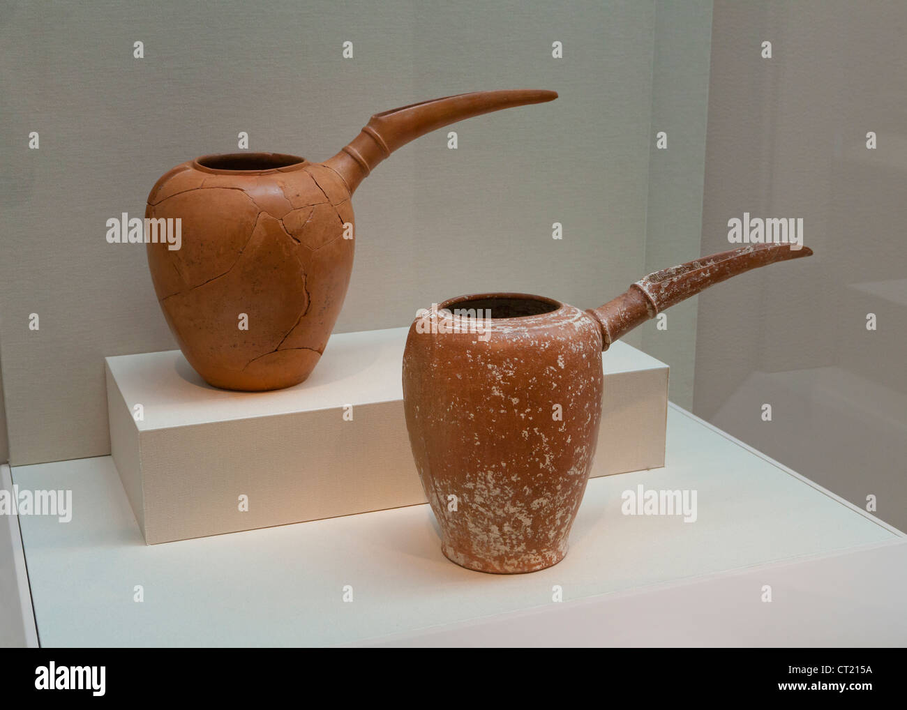 Ancient Iranian earthenware ca. 1000 BCE Stock Photo