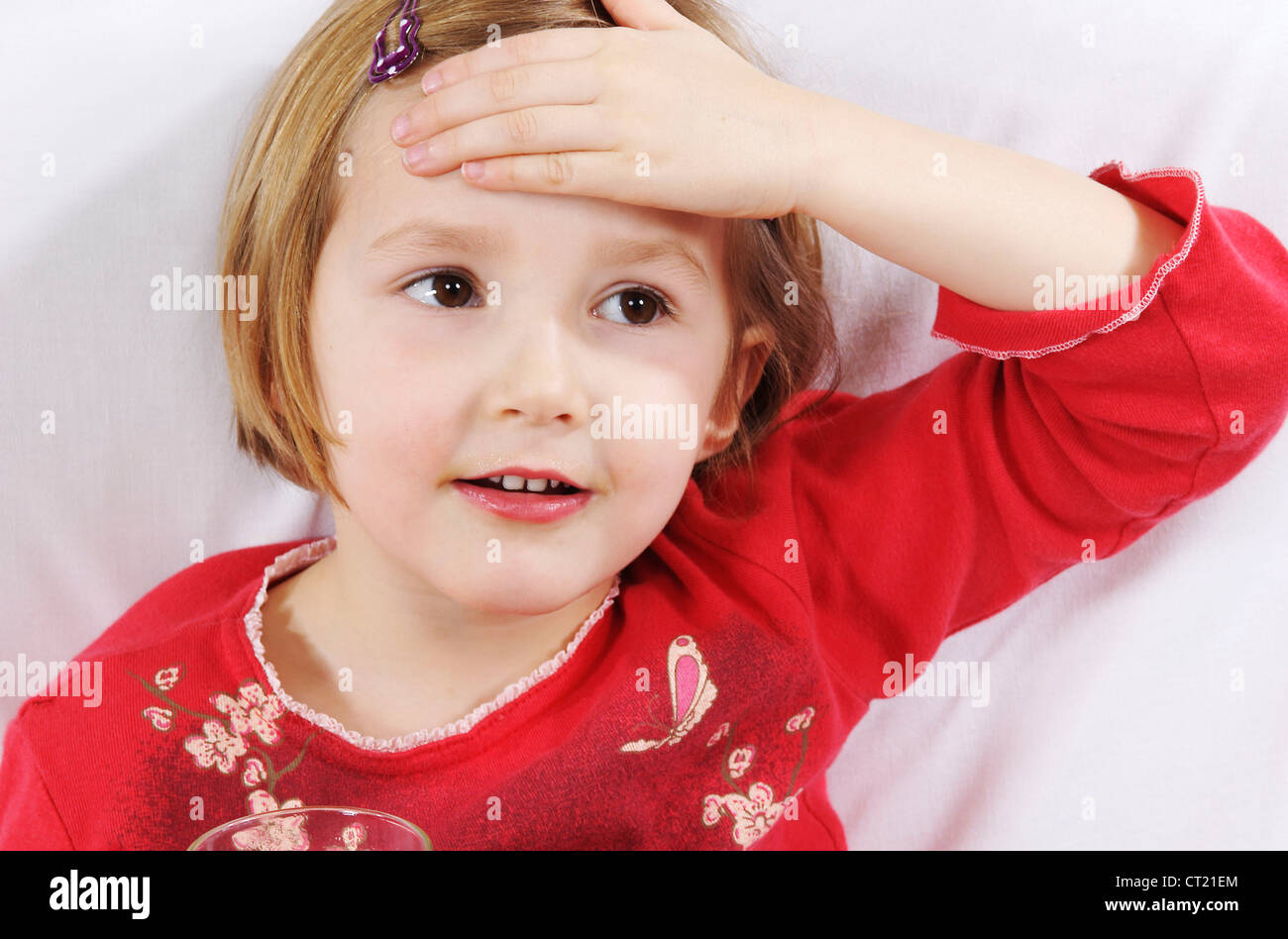 FEVER IN A CHILD Stock Photo Alamy