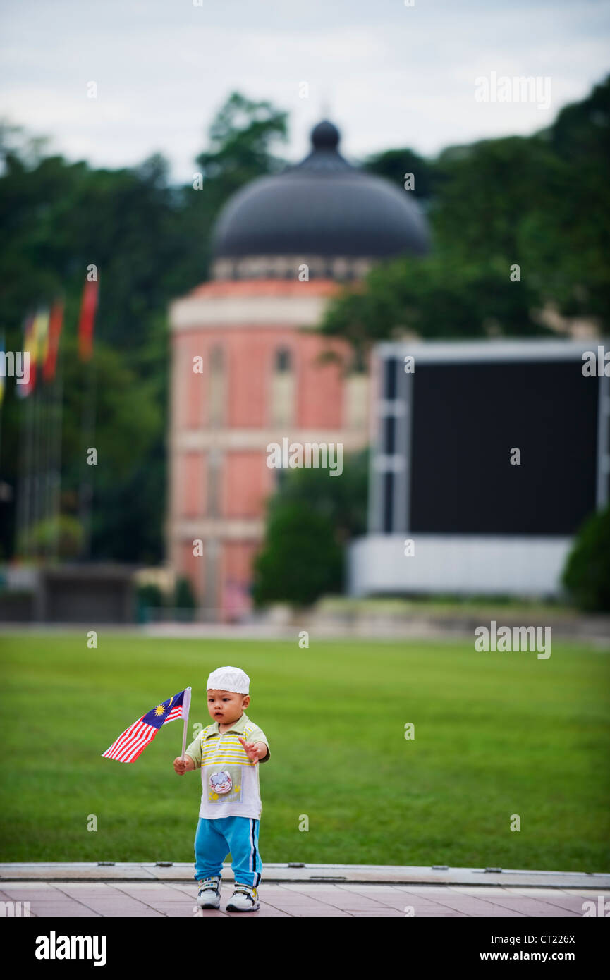 Merdeka square flag hi-res stock photography and images - Alamy