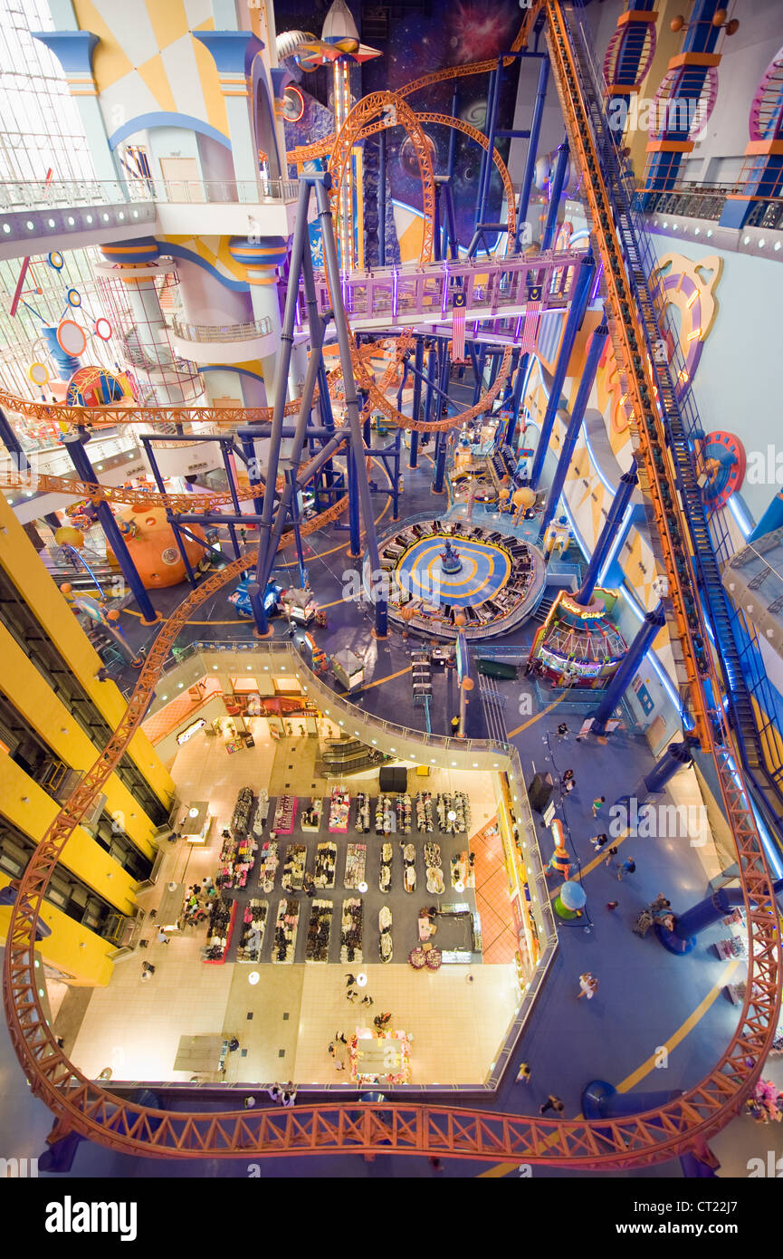 Cosmos World Theme Park In Berjaya Times Square Shopping Mall Kuala Lumpur Malaysia South East Asia Stock Photo Alamy