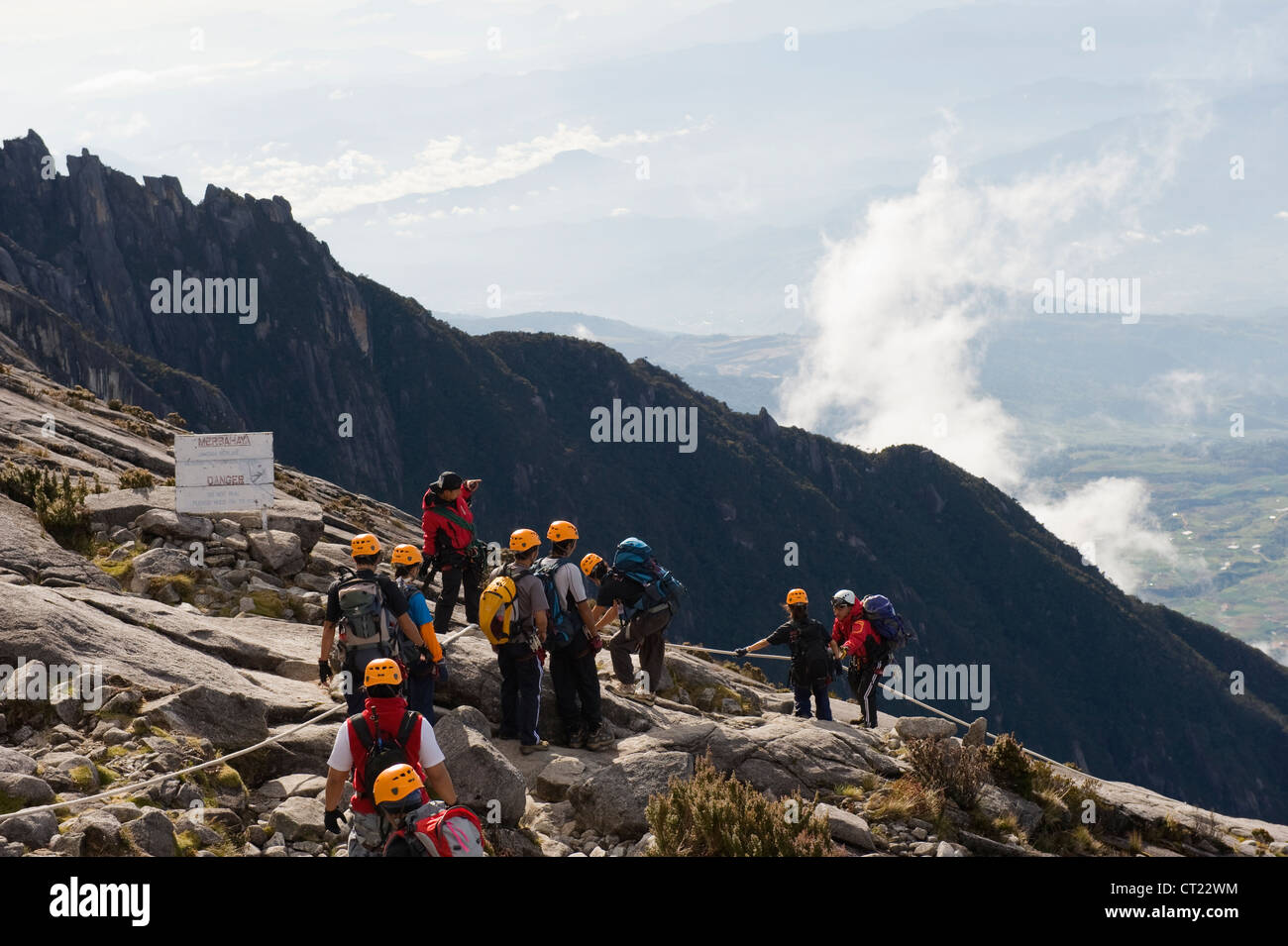 Kinabalu National Park, Malaysias highest mountain (4095m), Sabah, Borneo, Malaysia Stock Photo