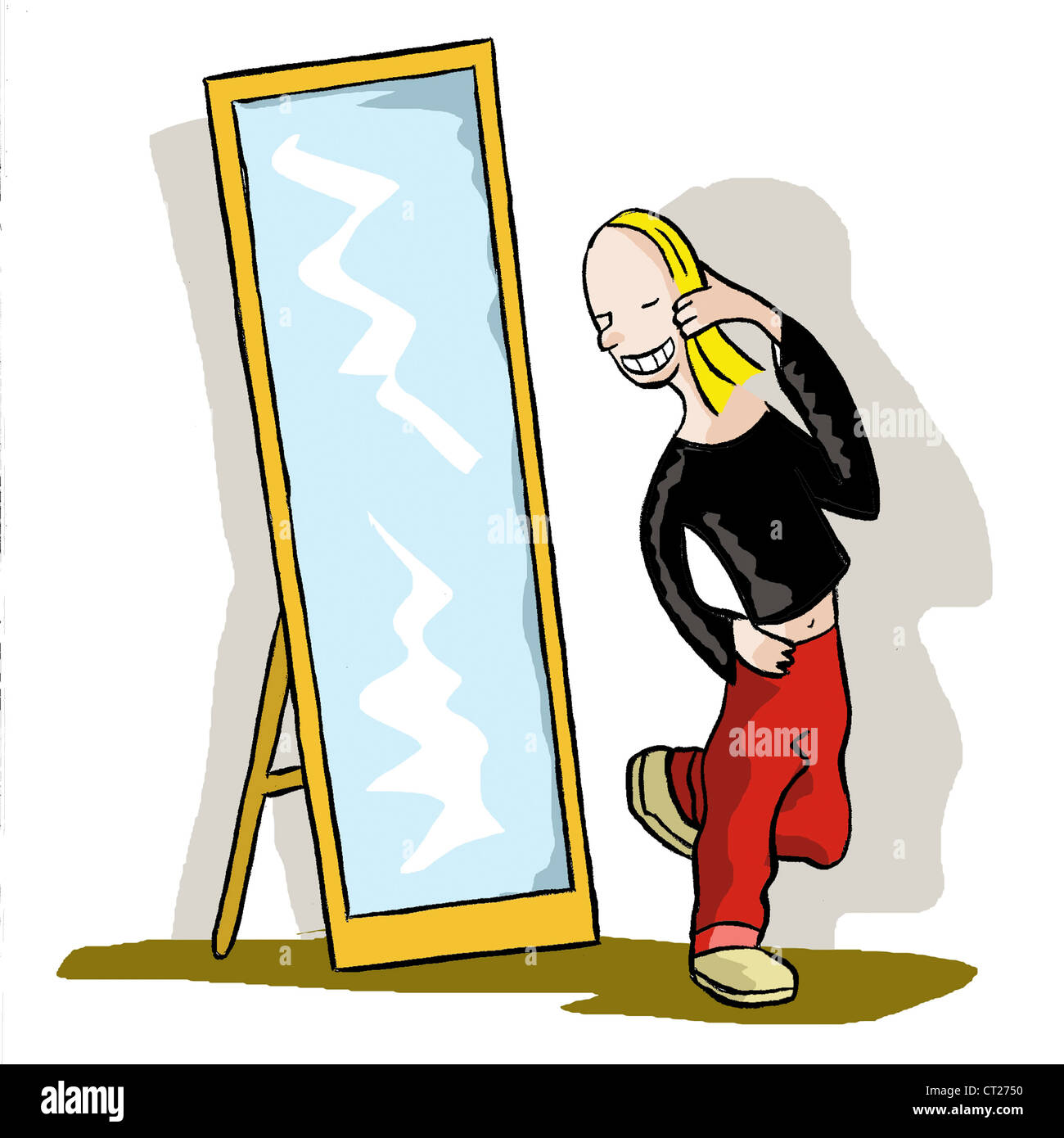 Mirror work Cut Out Stock Images & Pictures Alamy