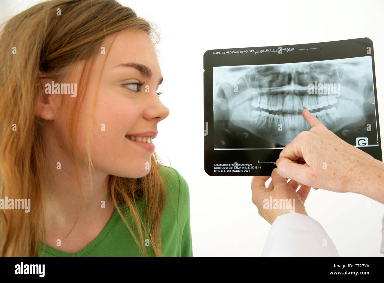 DENTAL CARE, ADOLESCENT Stock Photo Alamy