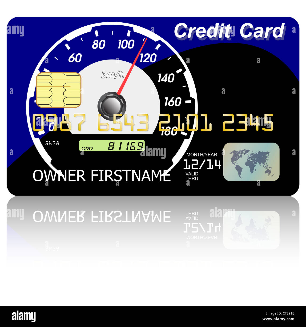 Platinum credit debit card world map hi-res stock photography and ...