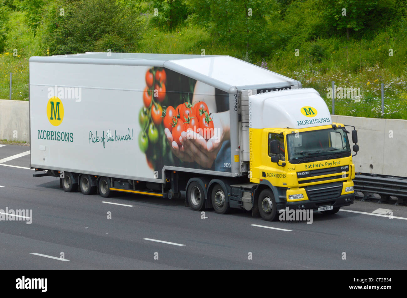 Morrisons lorry hires stock photography and images Alamy