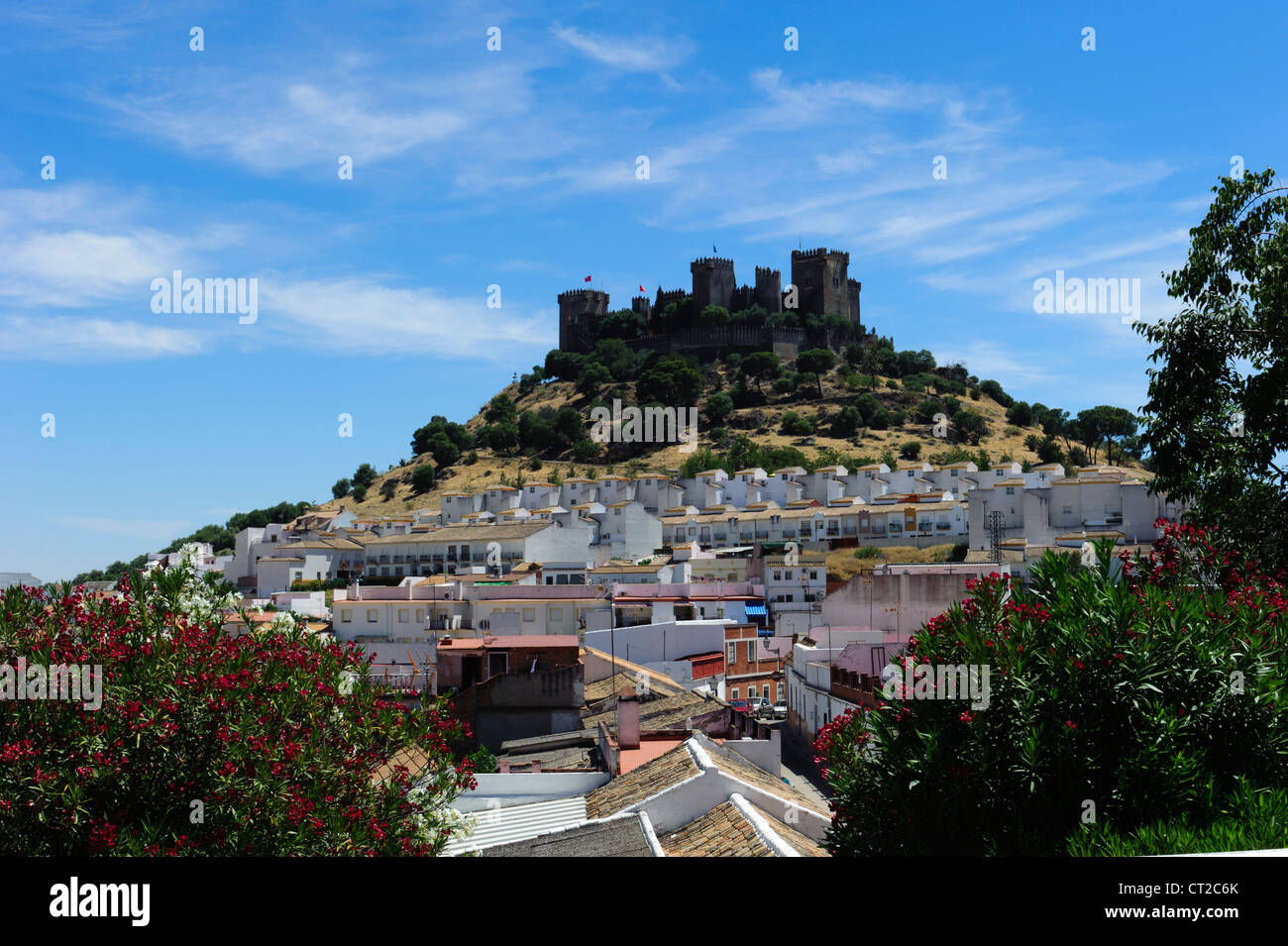 Castle of almodovar Spain, Andalucia Stock Photo