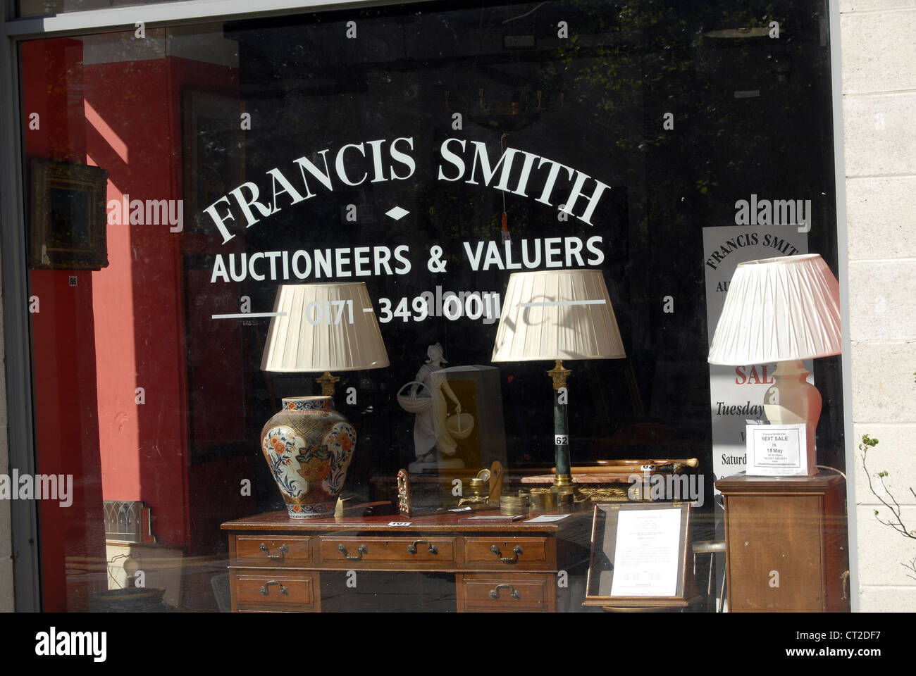 Shop Front at South London Stock Photo
