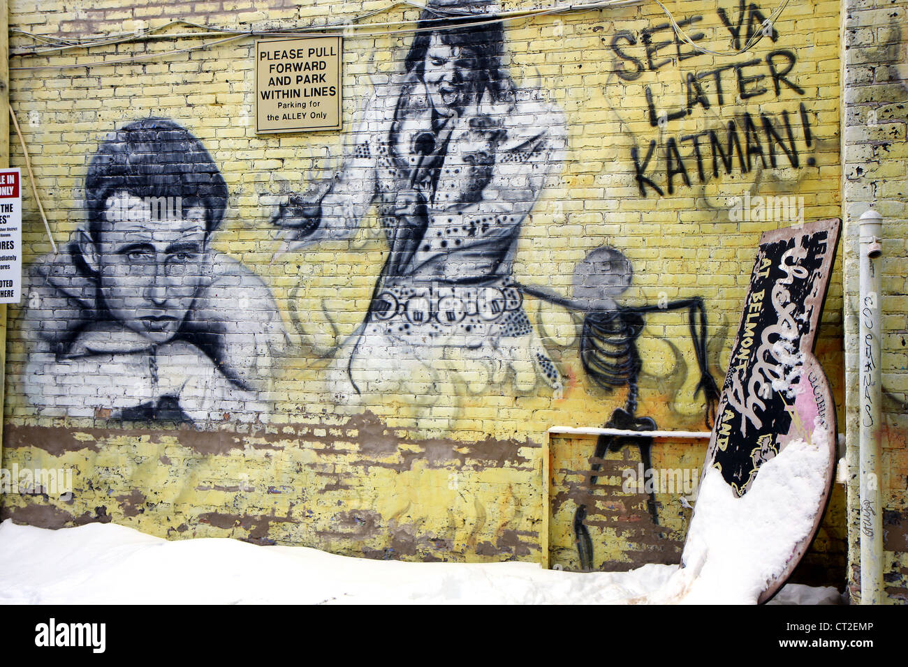 Street art in the city Chicago, Illinois Stock Photo Alamy