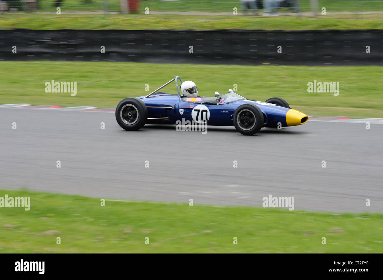 race car at brands hatch Stock Photo Alamy