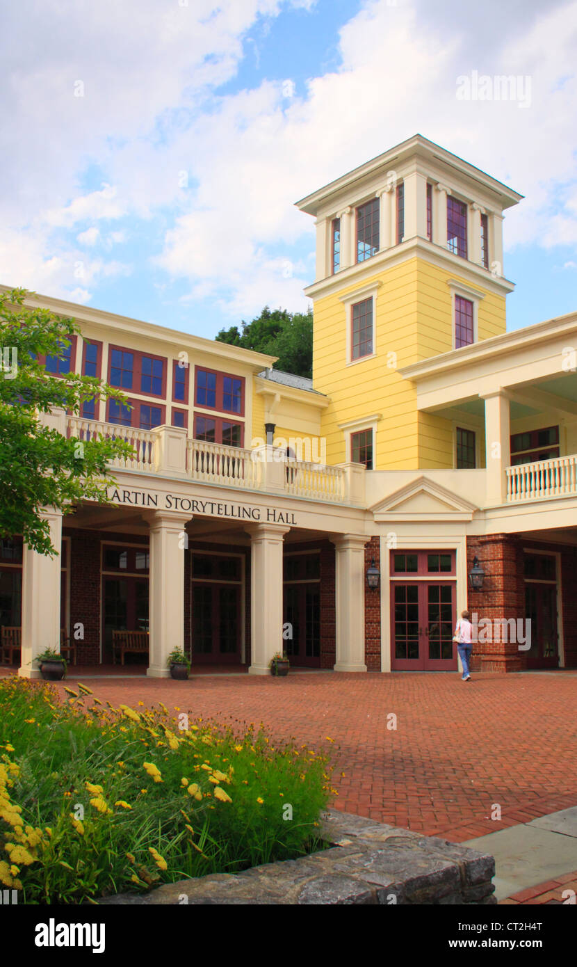 INTERNATIONAL STORYTELLING CENTER, JONESBOROUGH, TENNESSEE, USA Stock