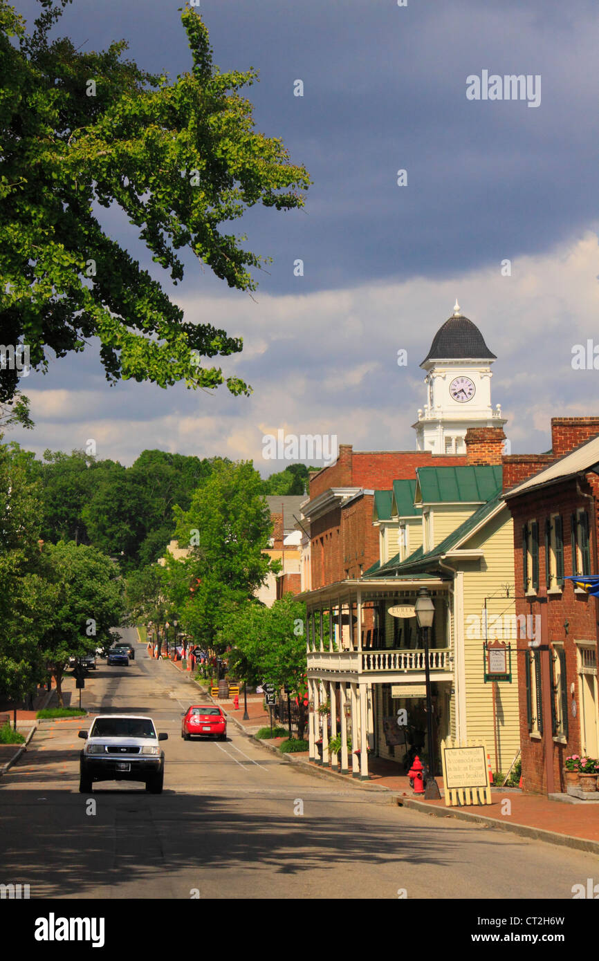 MAIN STREET, JONESBOROUGH, TENNESSEE, USA Stock Photo Alamy