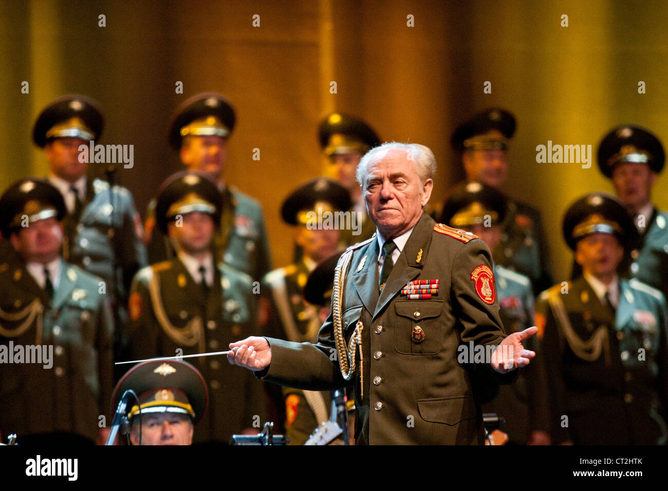 Alexandrov Ensemble, the Russian Red Army Choir performs concert in  Budapest, Hungary June 05, 2012 Stock Photo - Alamy