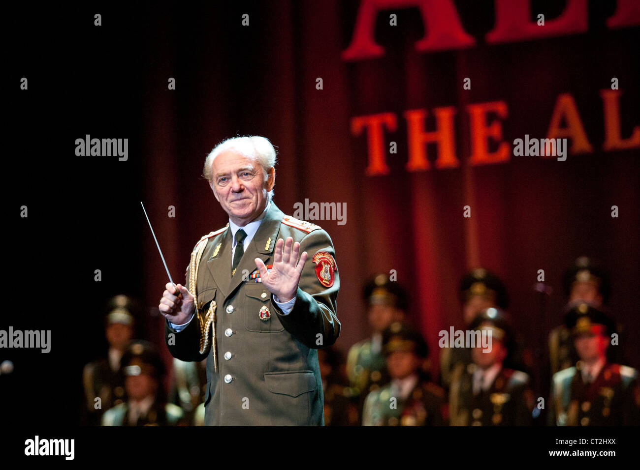 Alexandrov Ensemble, the Russian Red Army Choir performs concert in